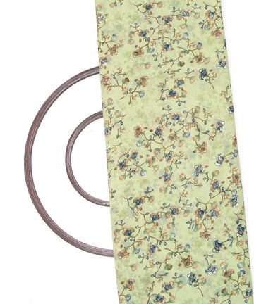 Floral Print Pink Color Printed Georgette Fabric